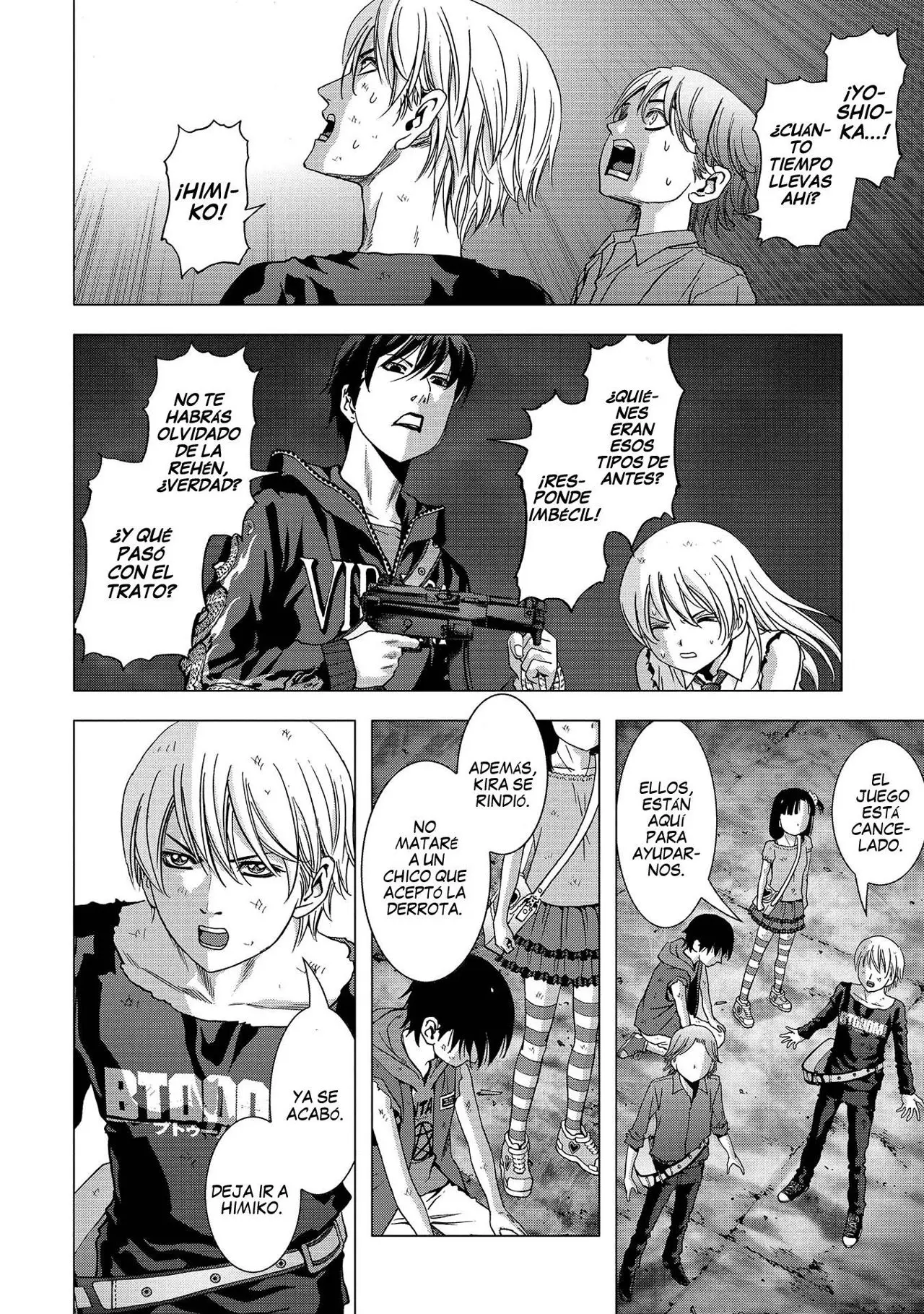 BTOOOM! capítulo 106 página 30