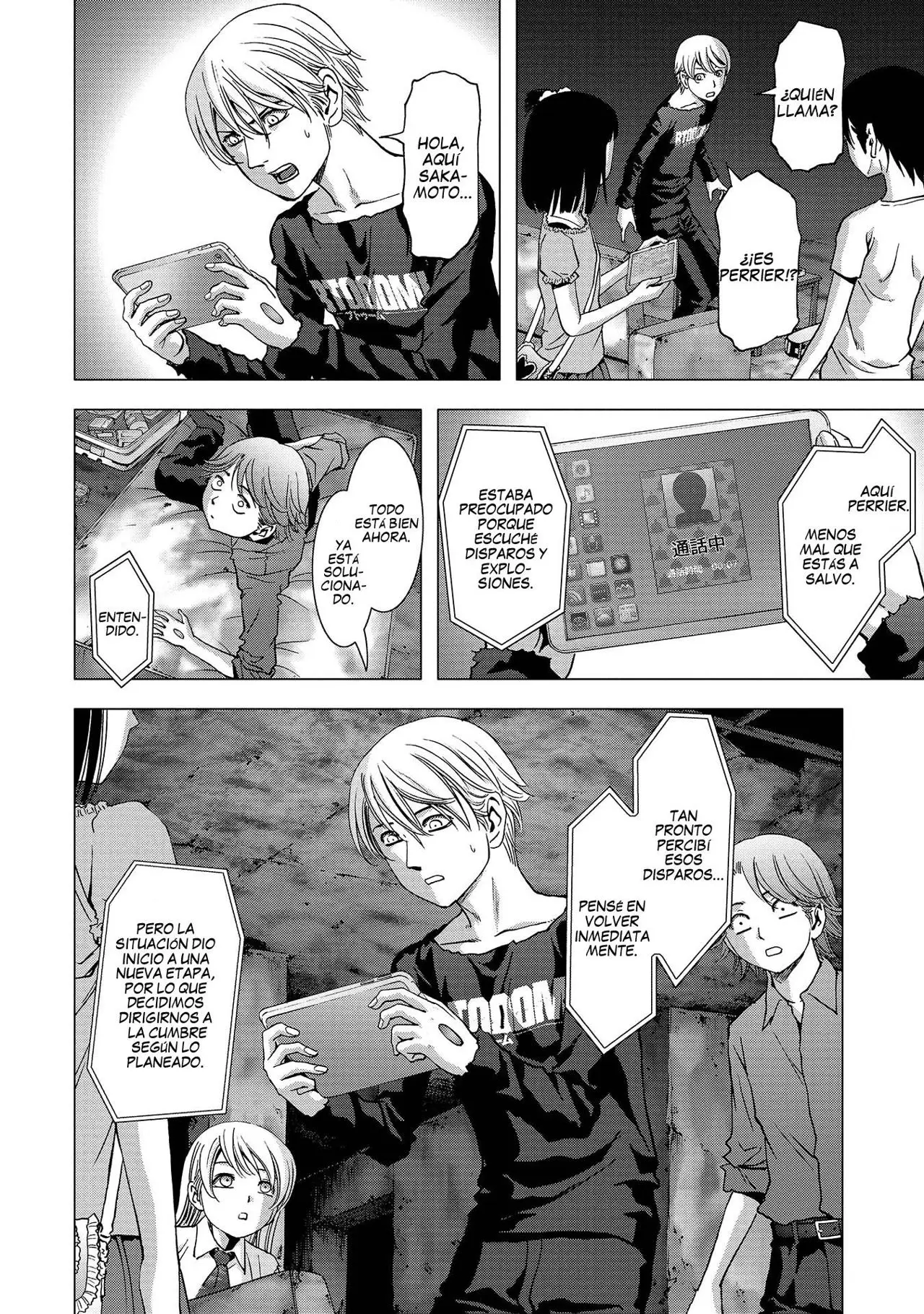BTOOOM! capítulo 107 página 14