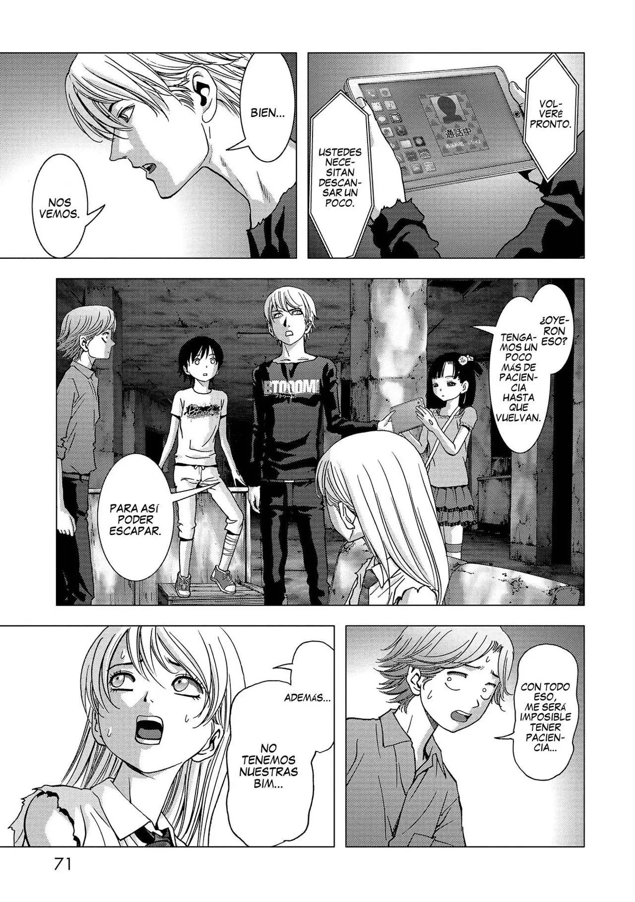 BTOOOM! capítulo 107 página 17