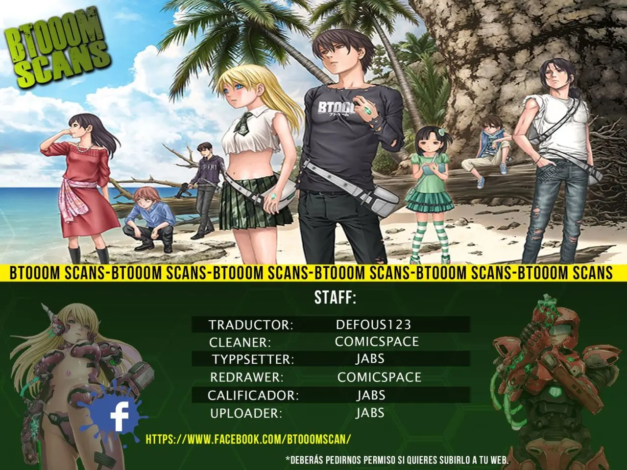 BTOOOM! capítulo 112 página 1
