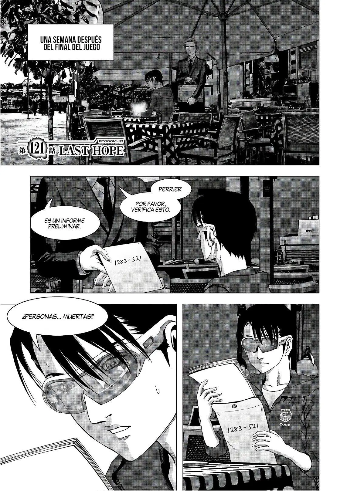 BTOOOM! capítulo 121 página 1