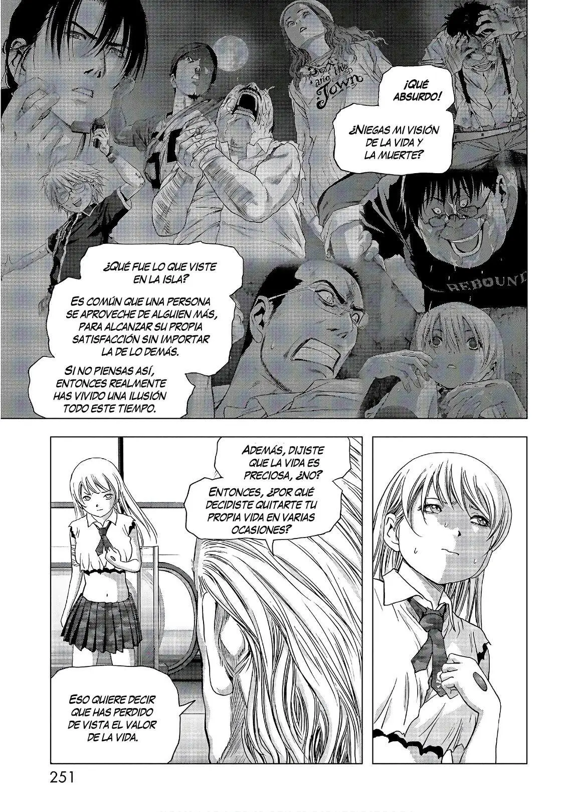 BTOOOM! capítulo 122 página 8