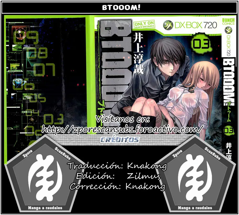 BTOOOM! capítulo 21 página 1
