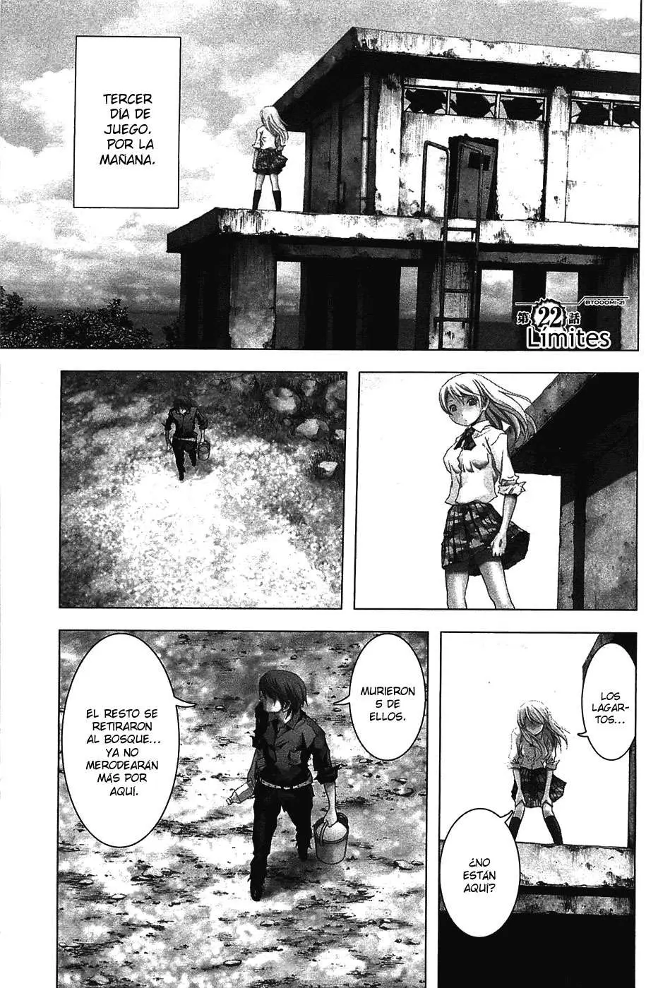 BTOOOM! capítulo 22 página 2