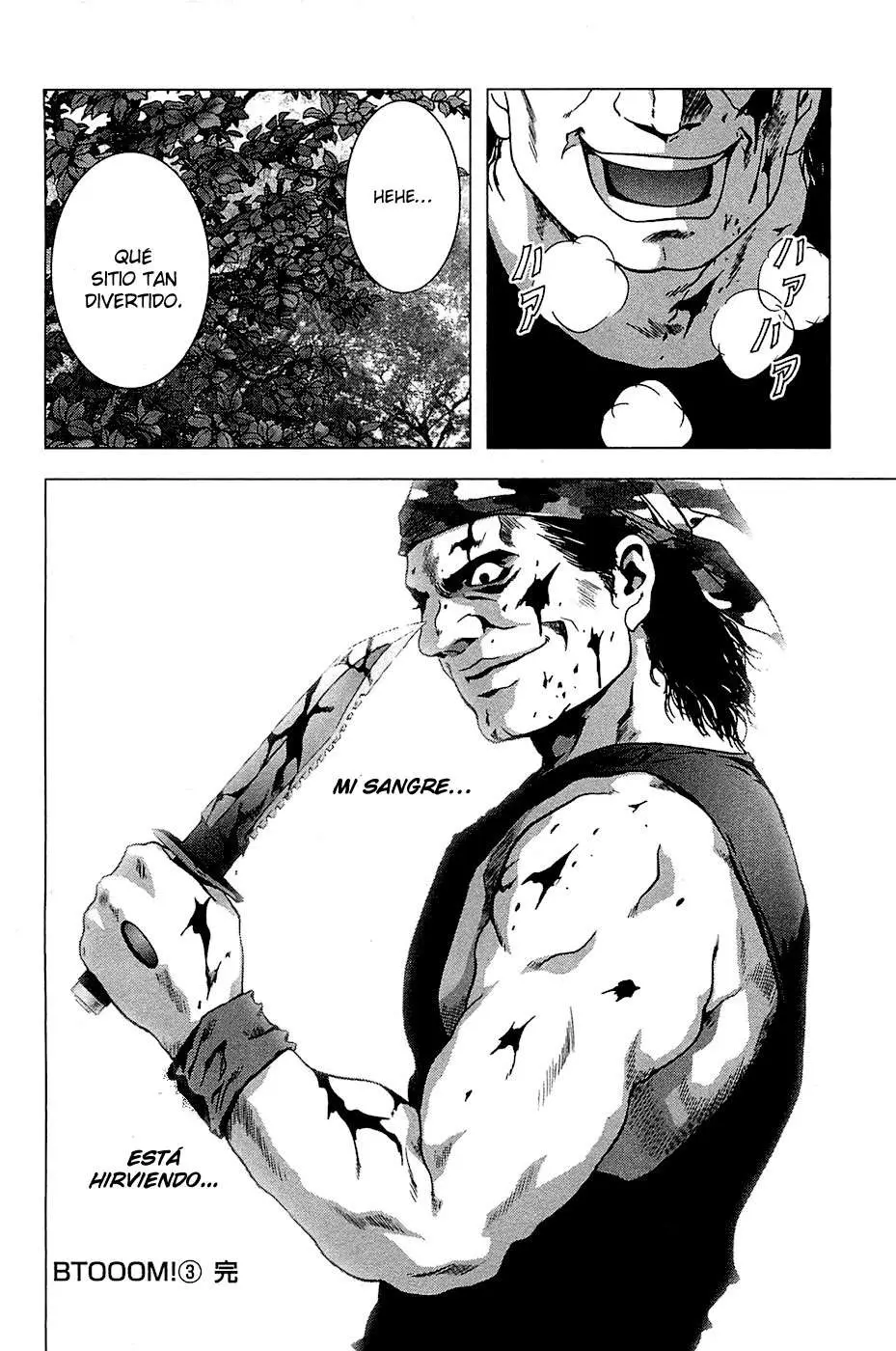 BTOOOM! capítulo 22 página 27