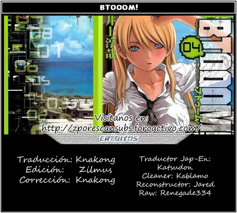 BTOOOM! capítulo 26 página 1
