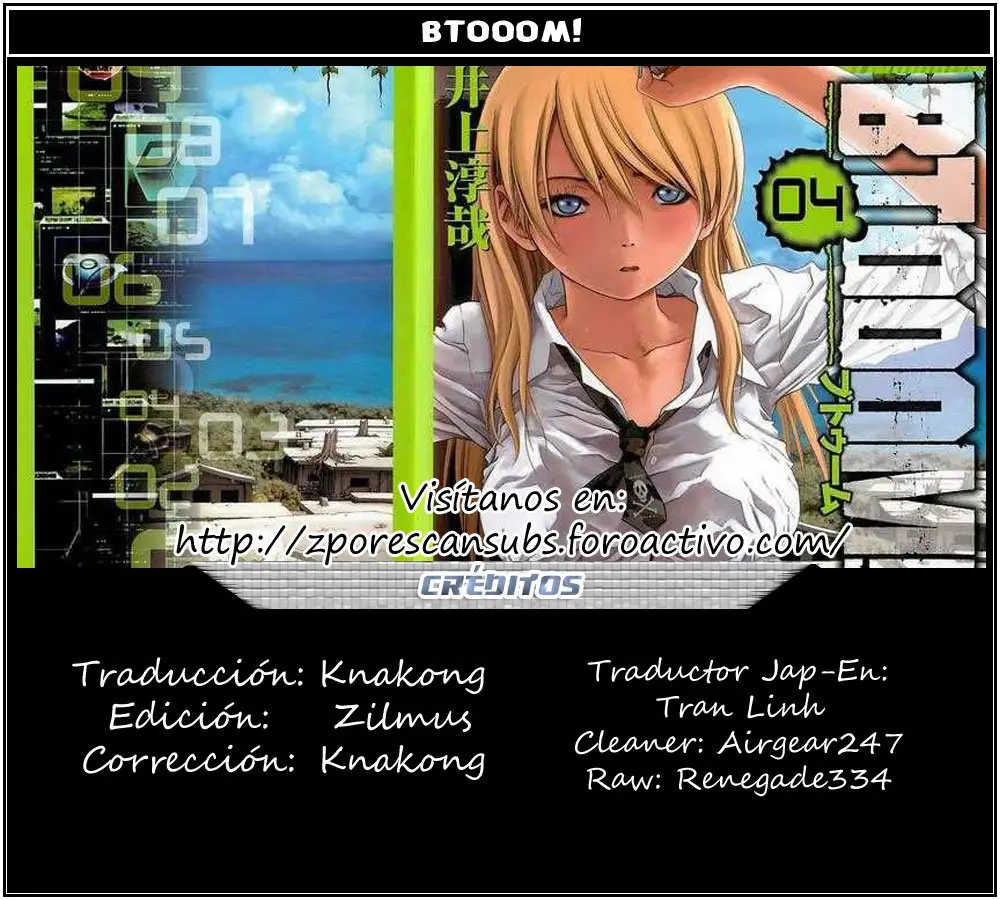 BTOOOM! capítulo 27 página 1