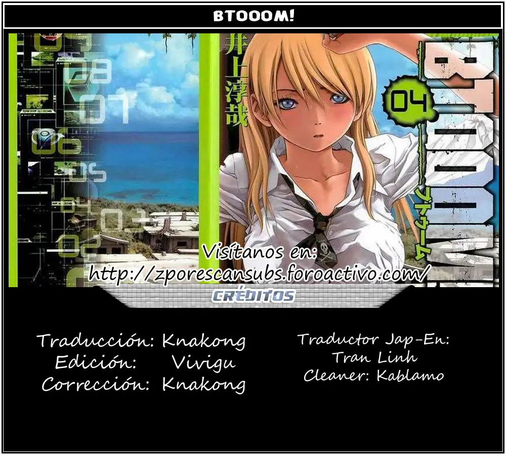 BTOOOM! capítulo 28 página 1