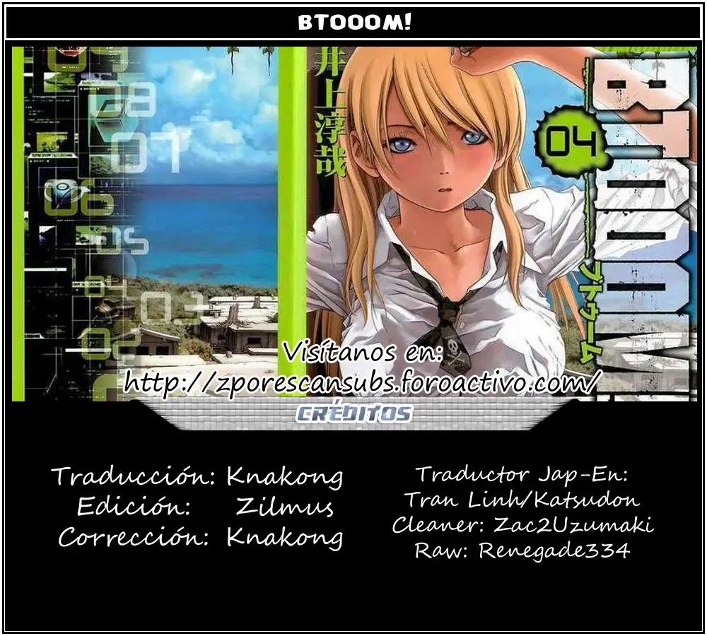 BTOOOM! capítulo 31 página 1