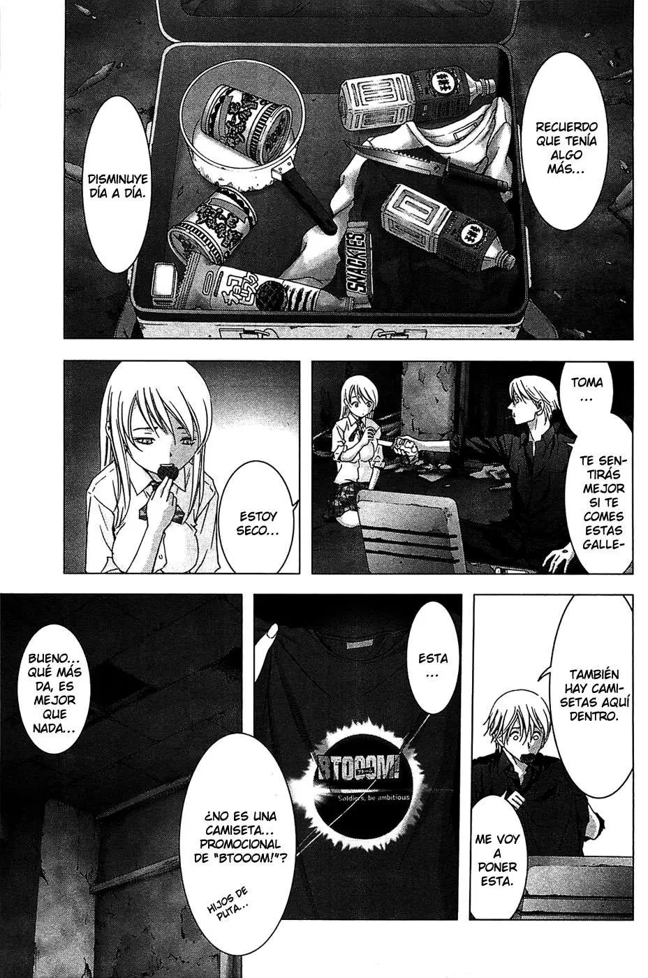 BTOOOM! capítulo 35 página 28