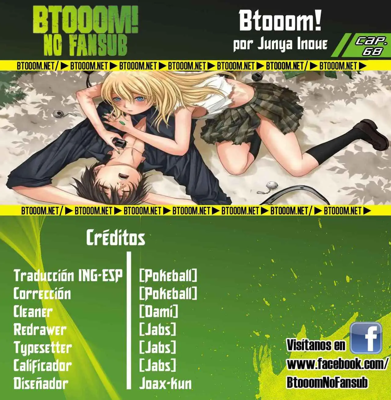 BTOOOM! capítulo 68 página 1