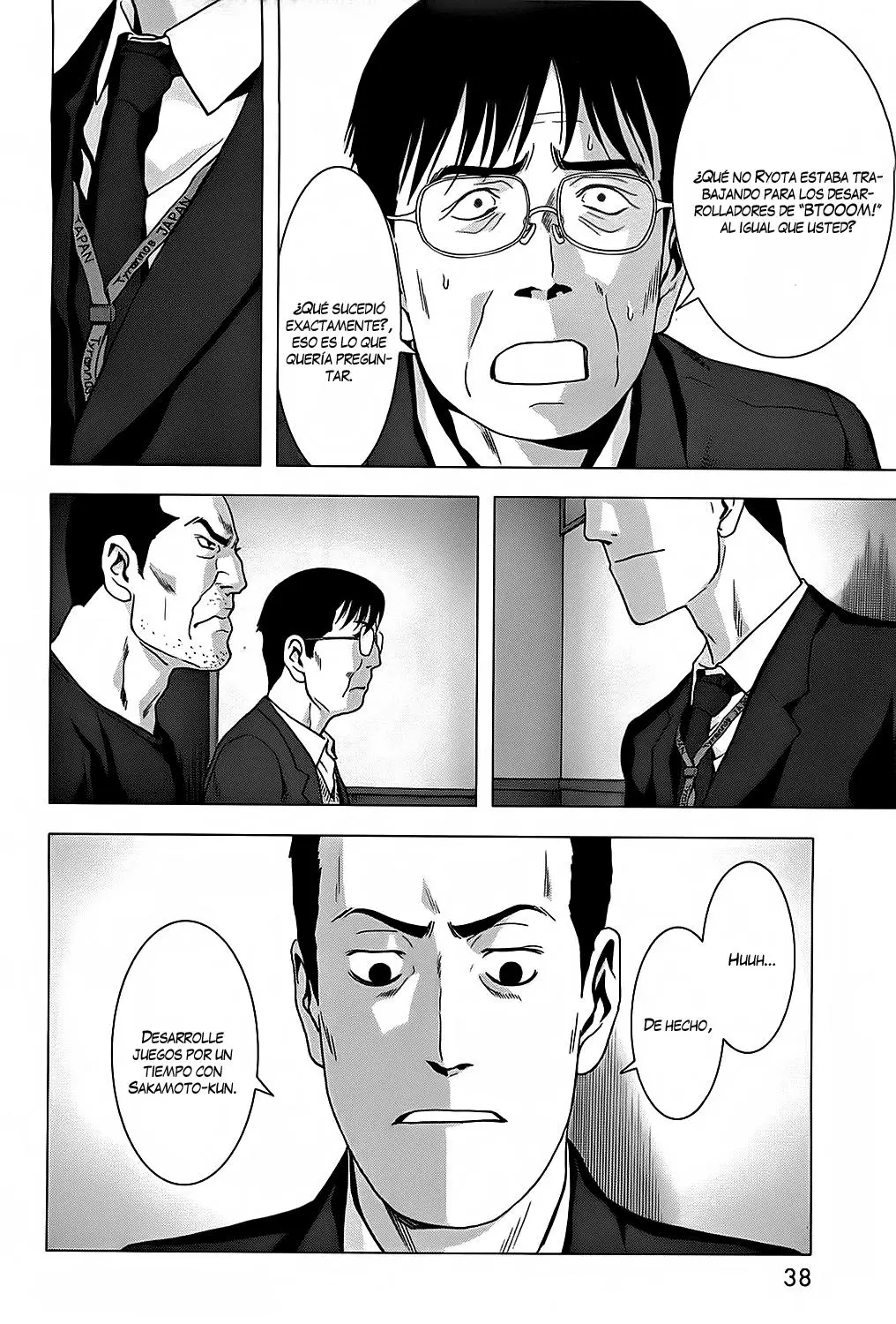 BTOOOM! capítulo 74 página 42