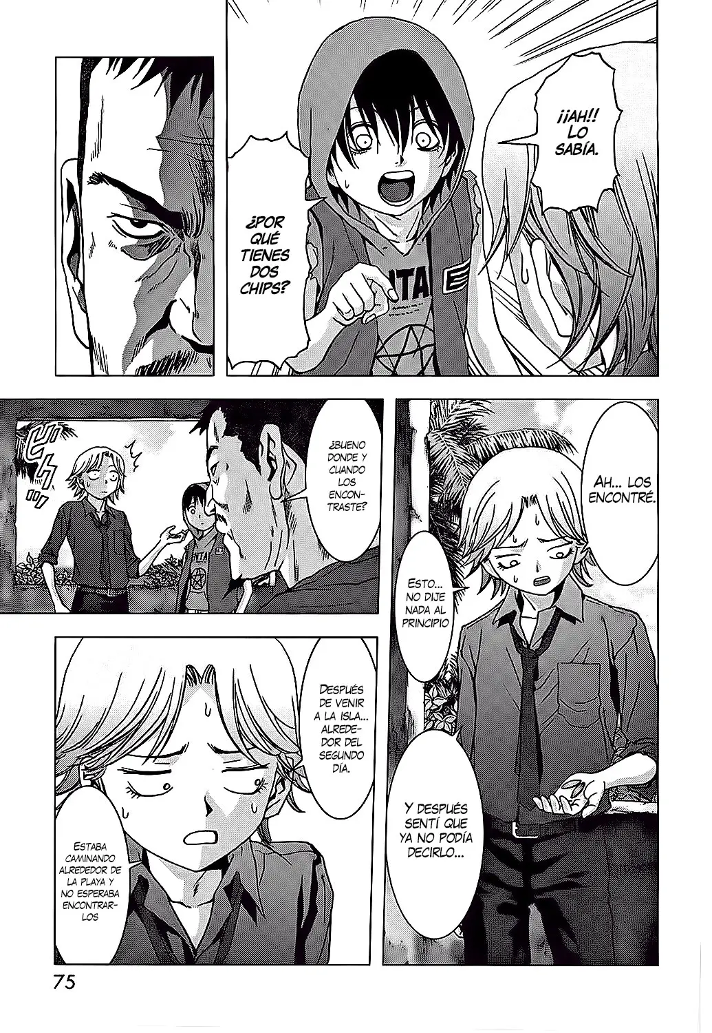 BTOOOM! capítulo 75 página 24