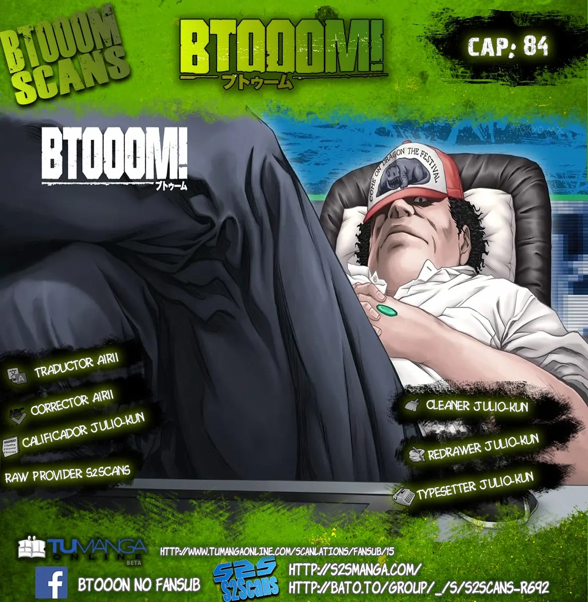 BTOOOM! capítulo 84 página 1