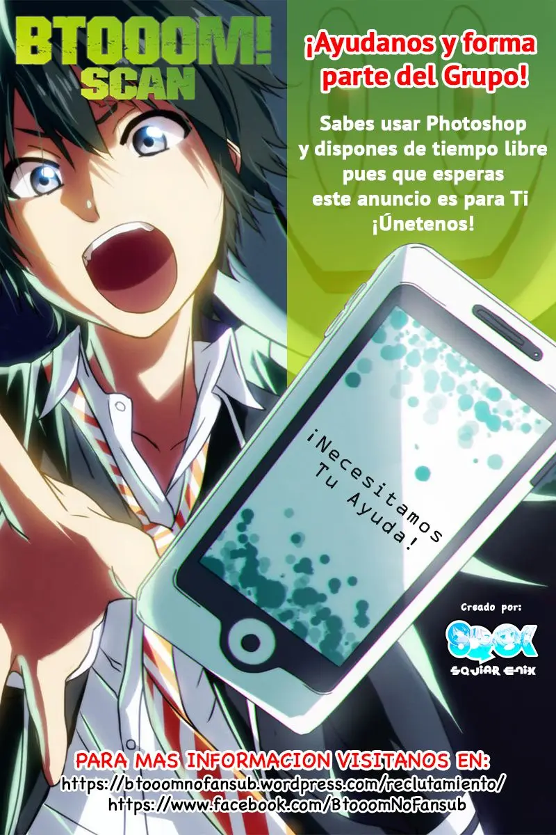 BTOOOM! capítulo 87 página 44