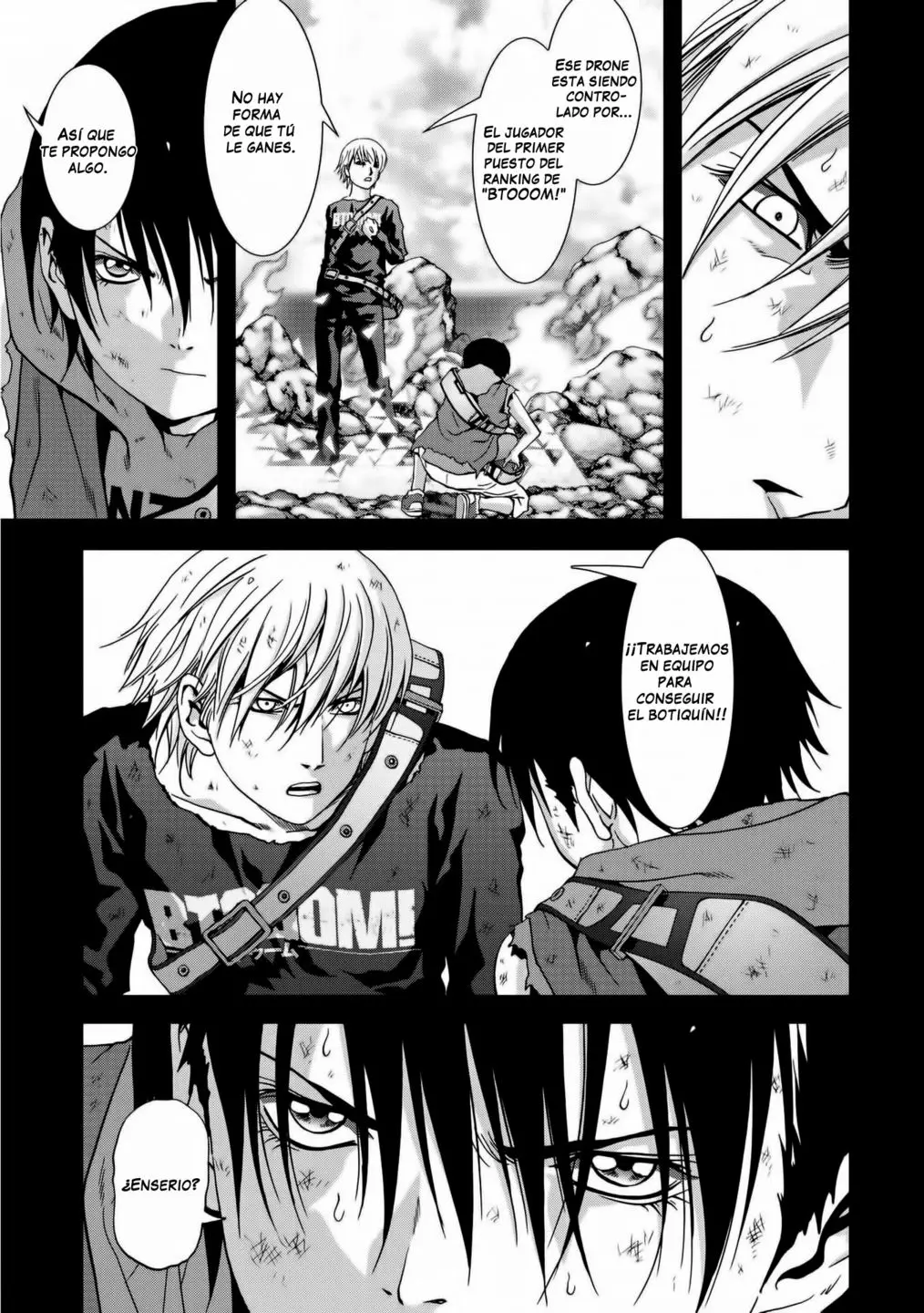 BTOOOM! capítulo 93 página 14