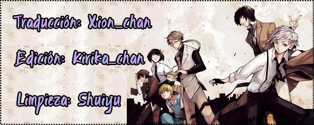 Bungou Stray Dogs capítulo 1 página 2