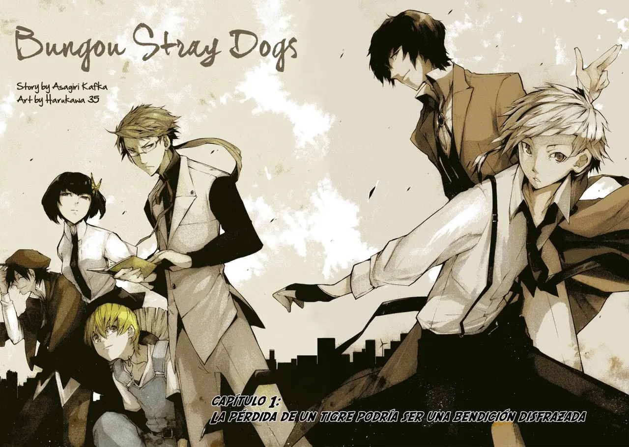 Bungou Stray Dogs capítulo 1 página 6