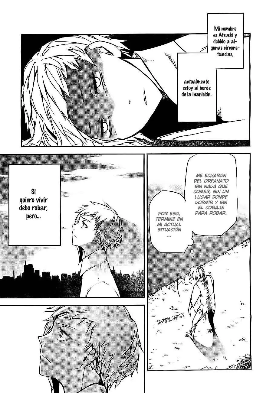Bungou Stray Dogs capítulo 1 página 8