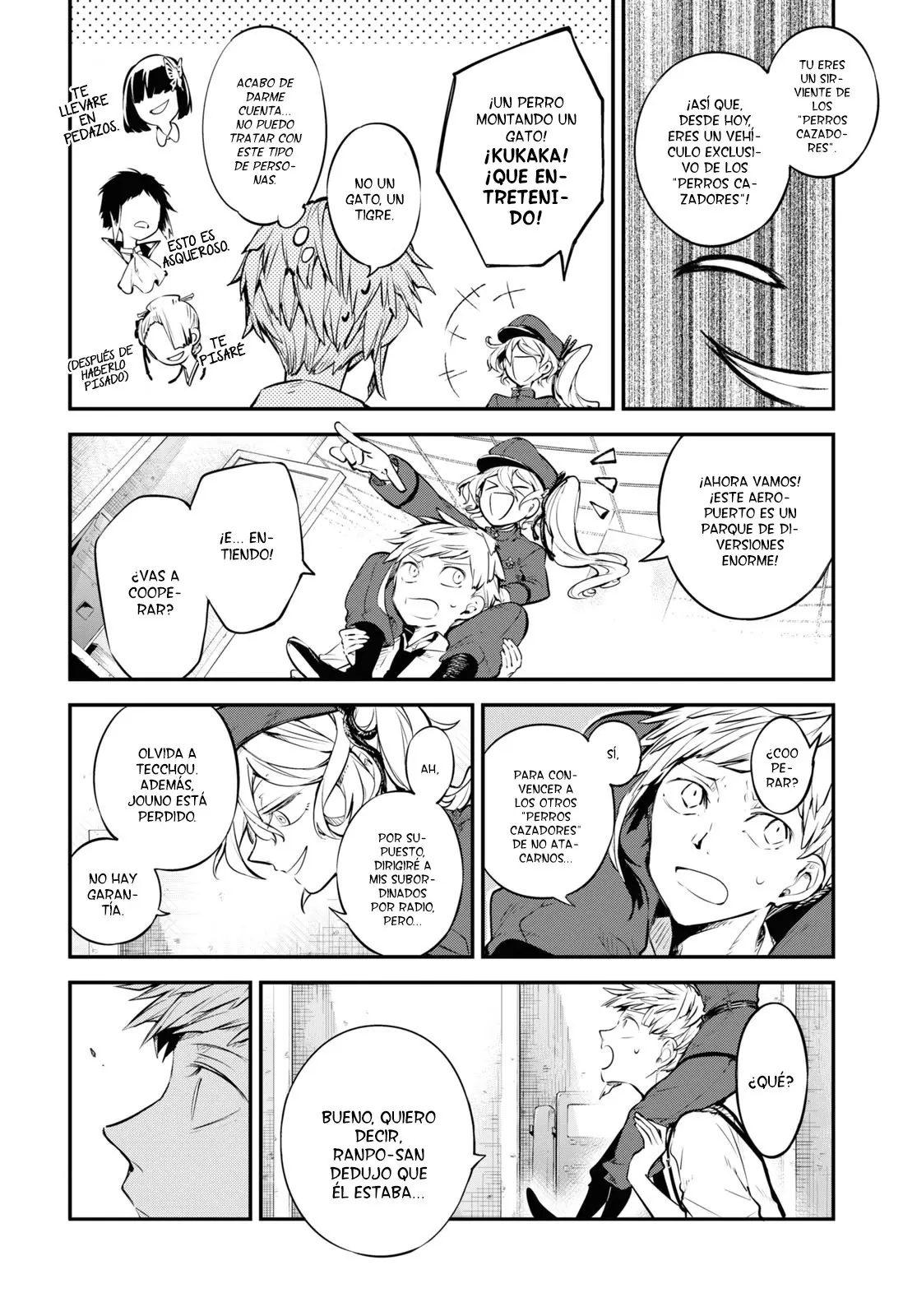 Bungou Stray Dogs capítulo 100 página 6