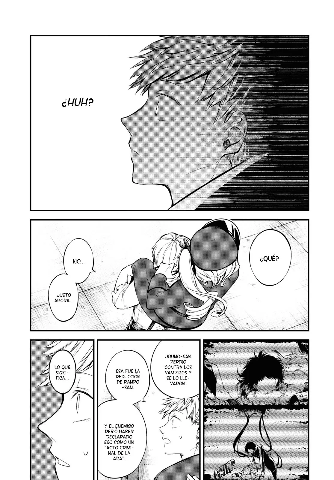 Bungou Stray Dogs capítulo 100 página 7