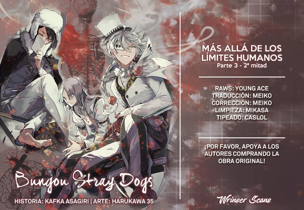 Bungou Stray Dogs capítulo 103.5 página 1