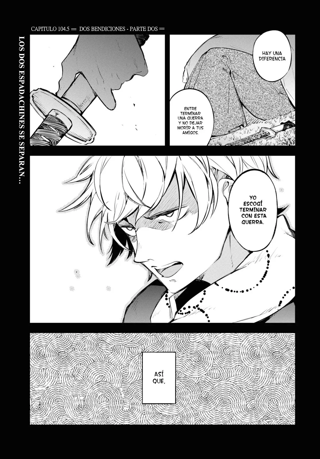 Bungou Stray Dogs capítulo 104.5 página 2