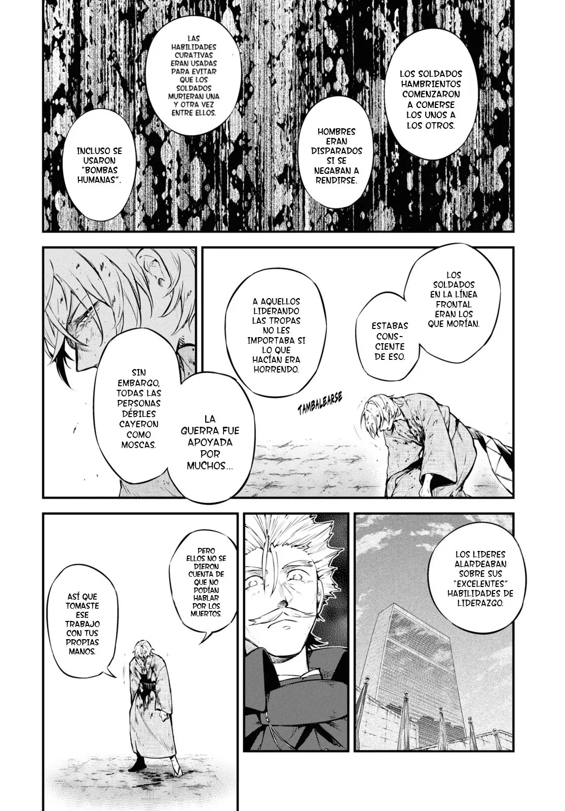 Bungou Stray Dogs capítulo 104.5 página 17