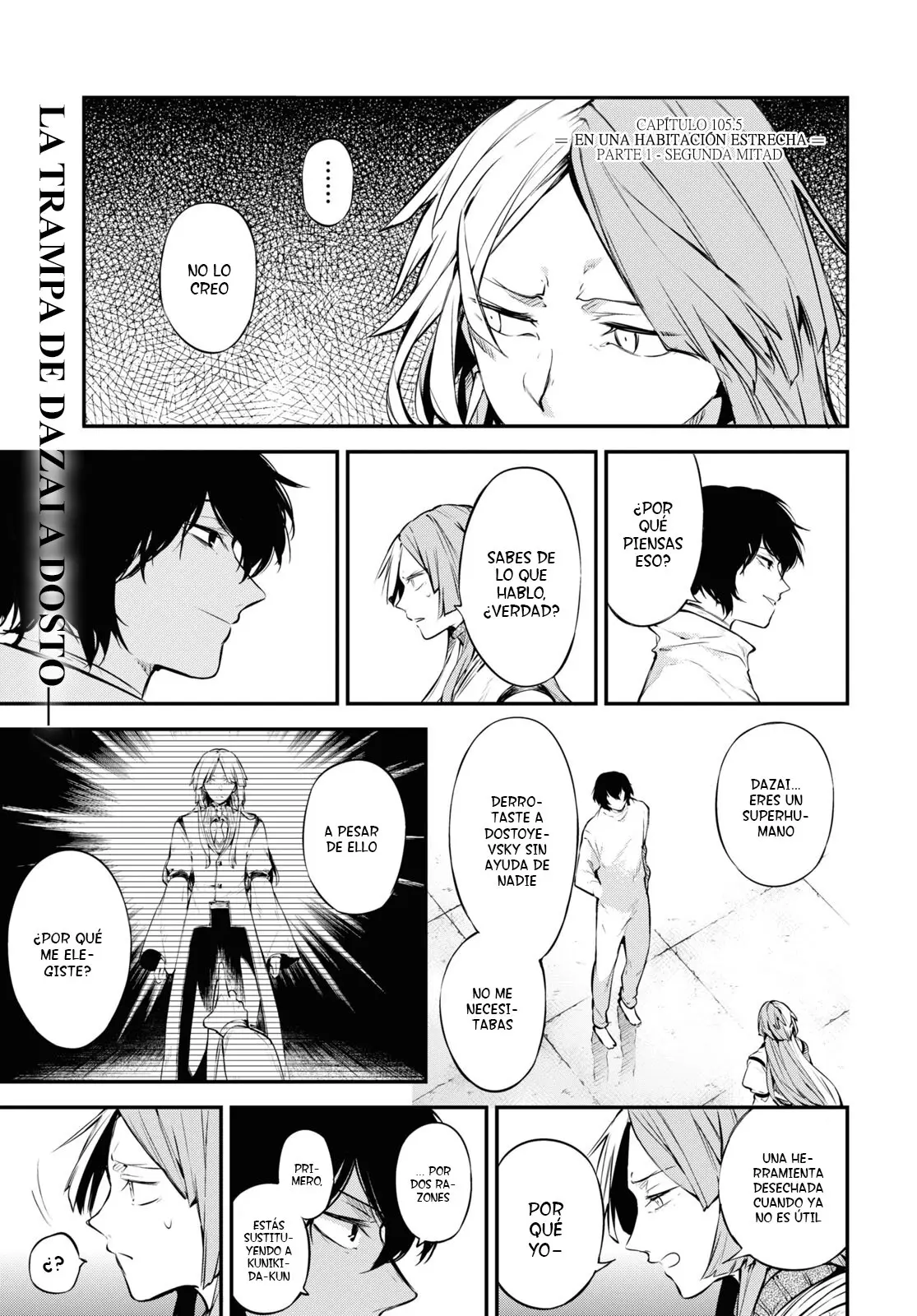 Bungou Stray Dogs capítulo 105.5 página 2
