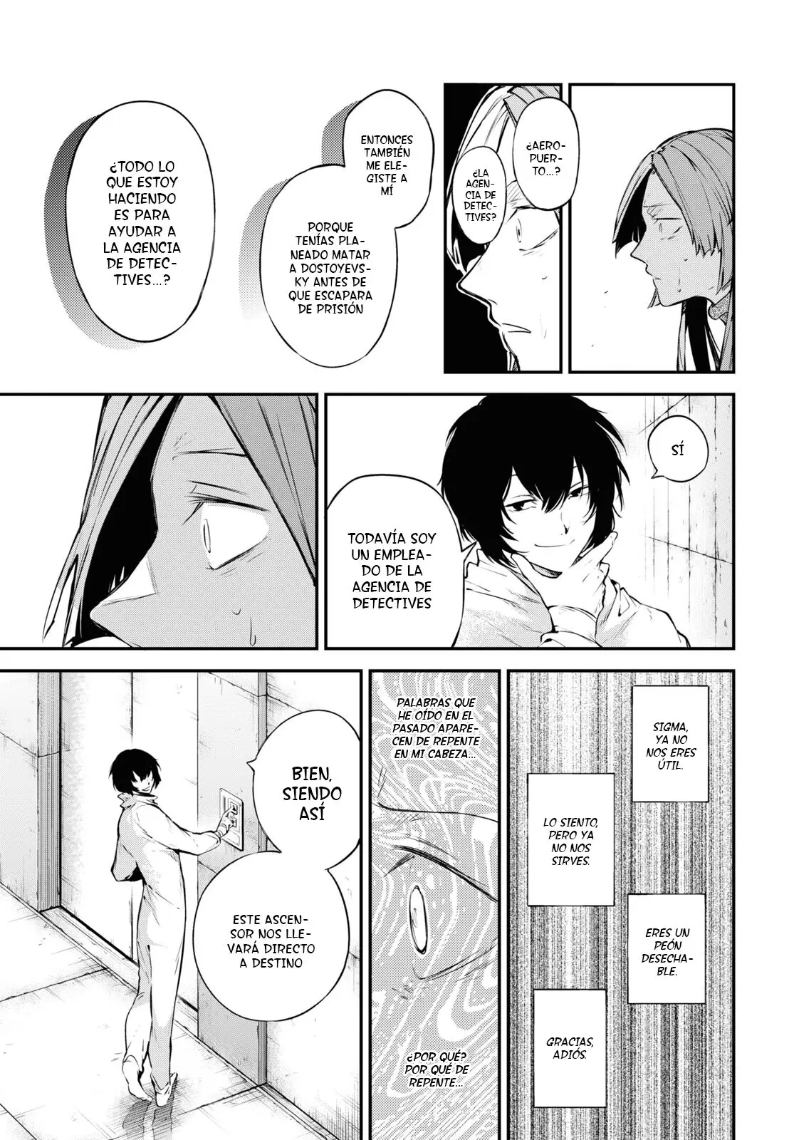 Bungou Stray Dogs capítulo 105.5 página 6