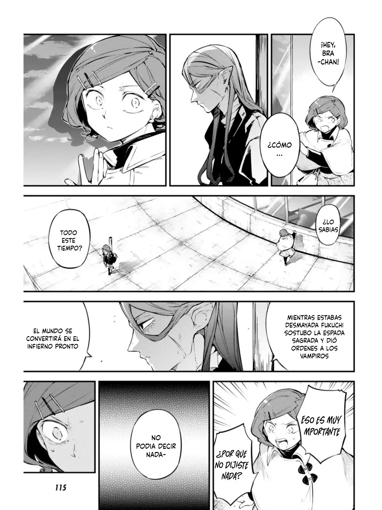 Bungou Stray Dogs capítulo 107.5 página 3