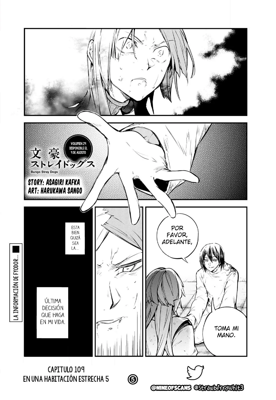 Bungou Stray Dogs capítulo 109 página 4