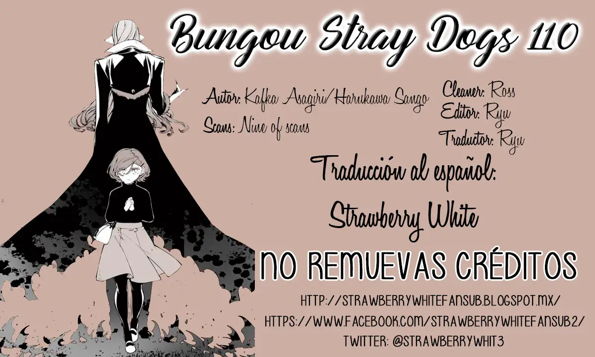 Bungou Stray Dogs capítulo 110 página 2