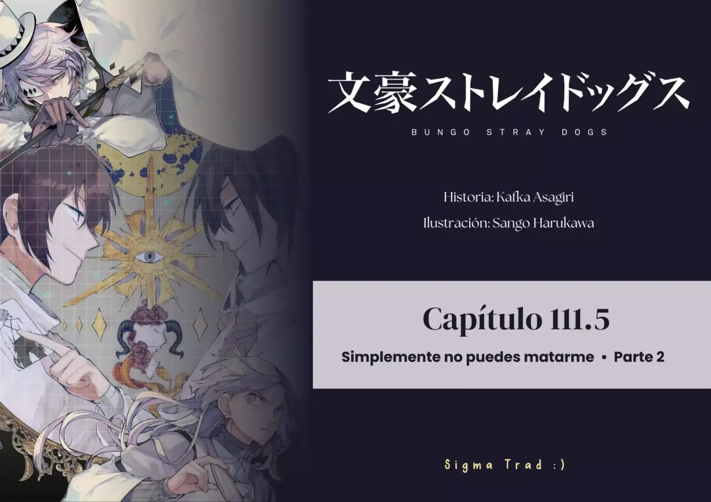 Bungou Stray Dogs capítulo 111.5 página 1