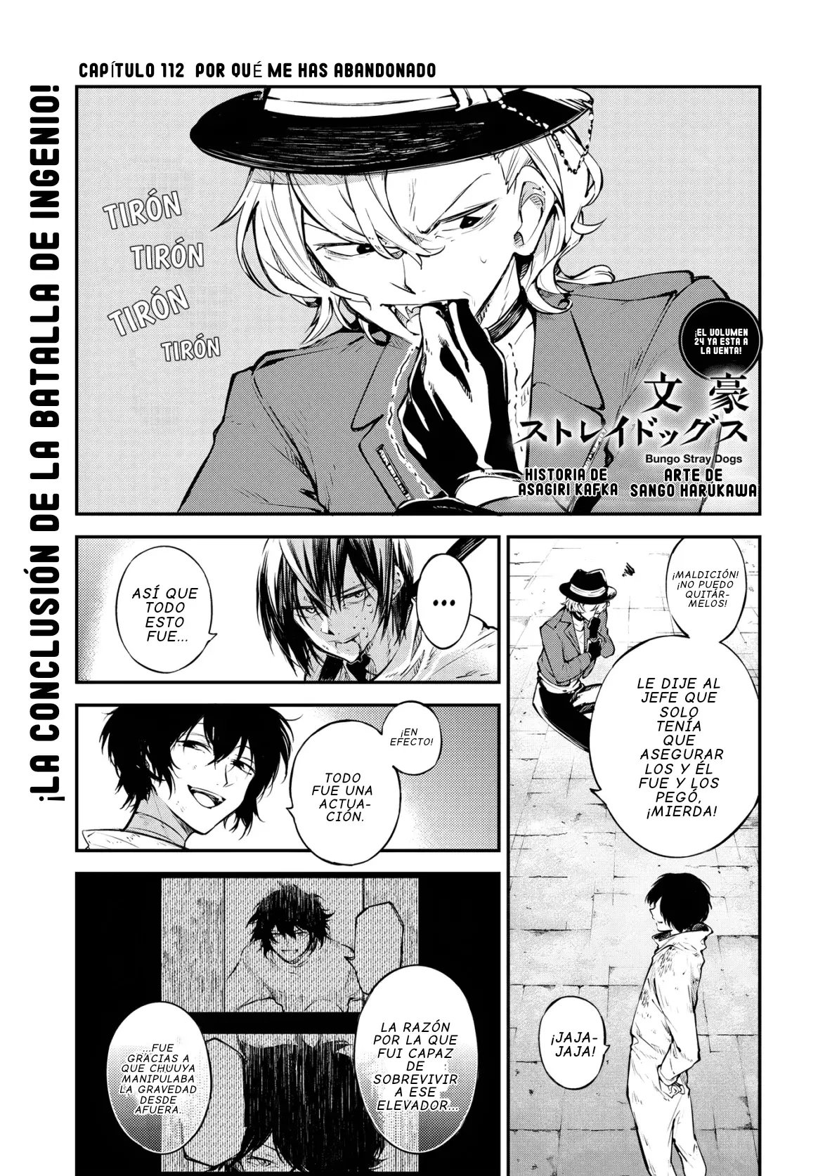 Bungou Stray Dogs capítulo 112 página 2