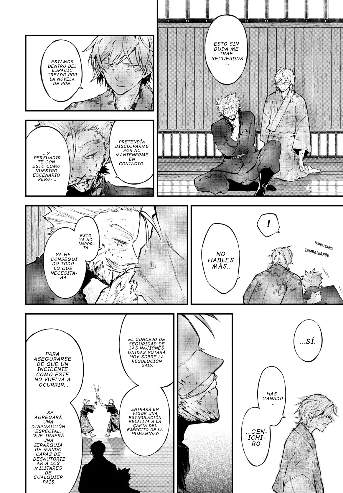 Bungou Stray Dogs capítulo 112 página 10