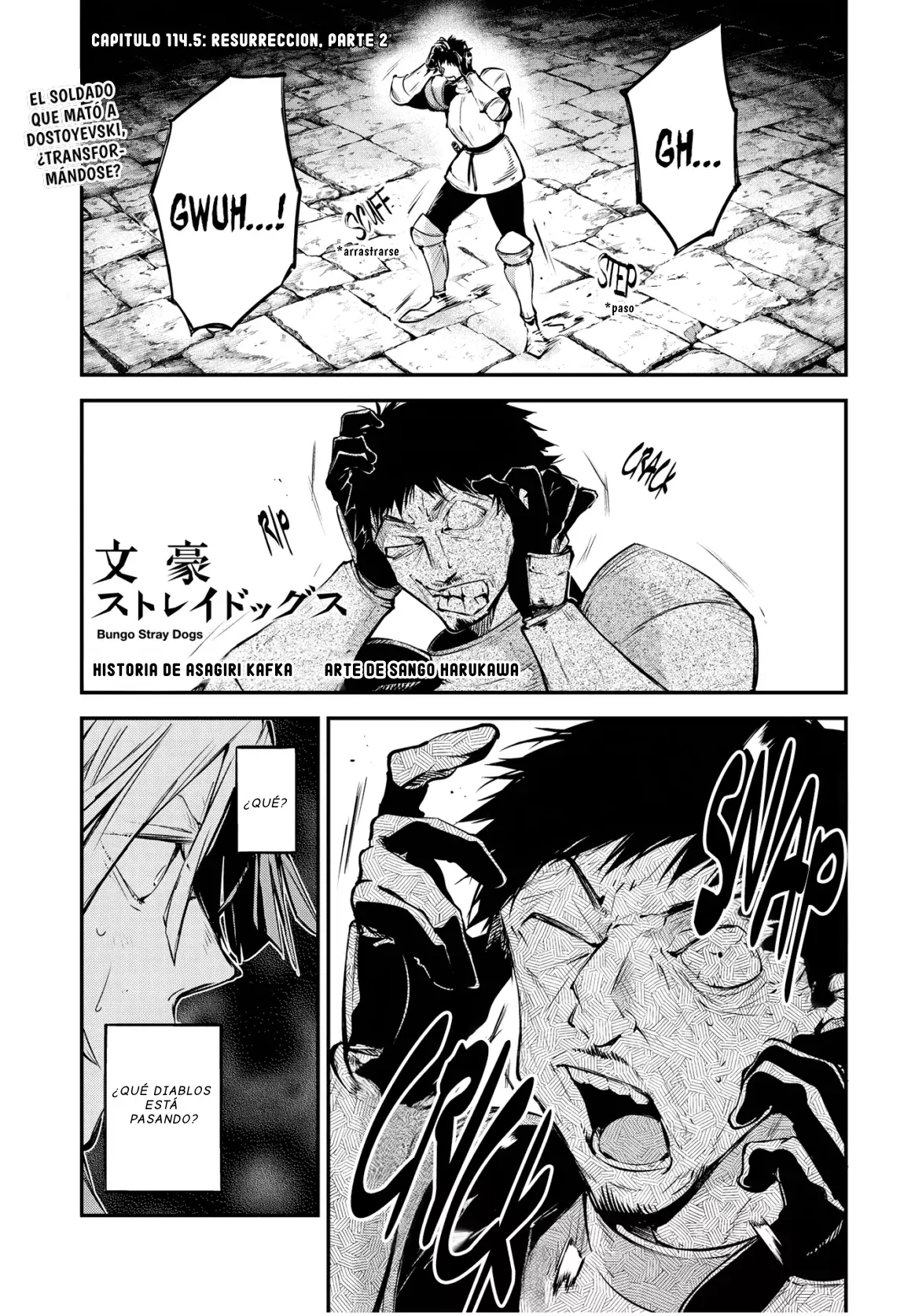 Bungou Stray Dogs capítulo 114.5 página 2