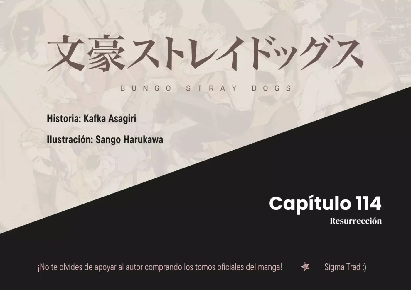 Bungou Stray Dogs capítulo 114 página 1