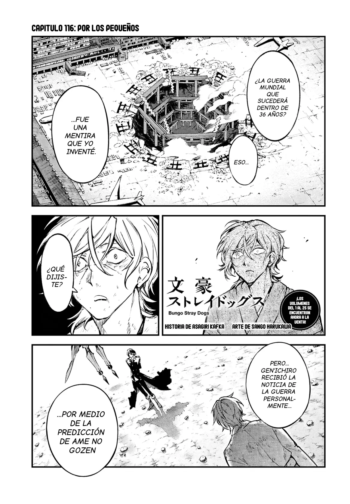 Bungou Stray Dogs capítulo 116 página 2