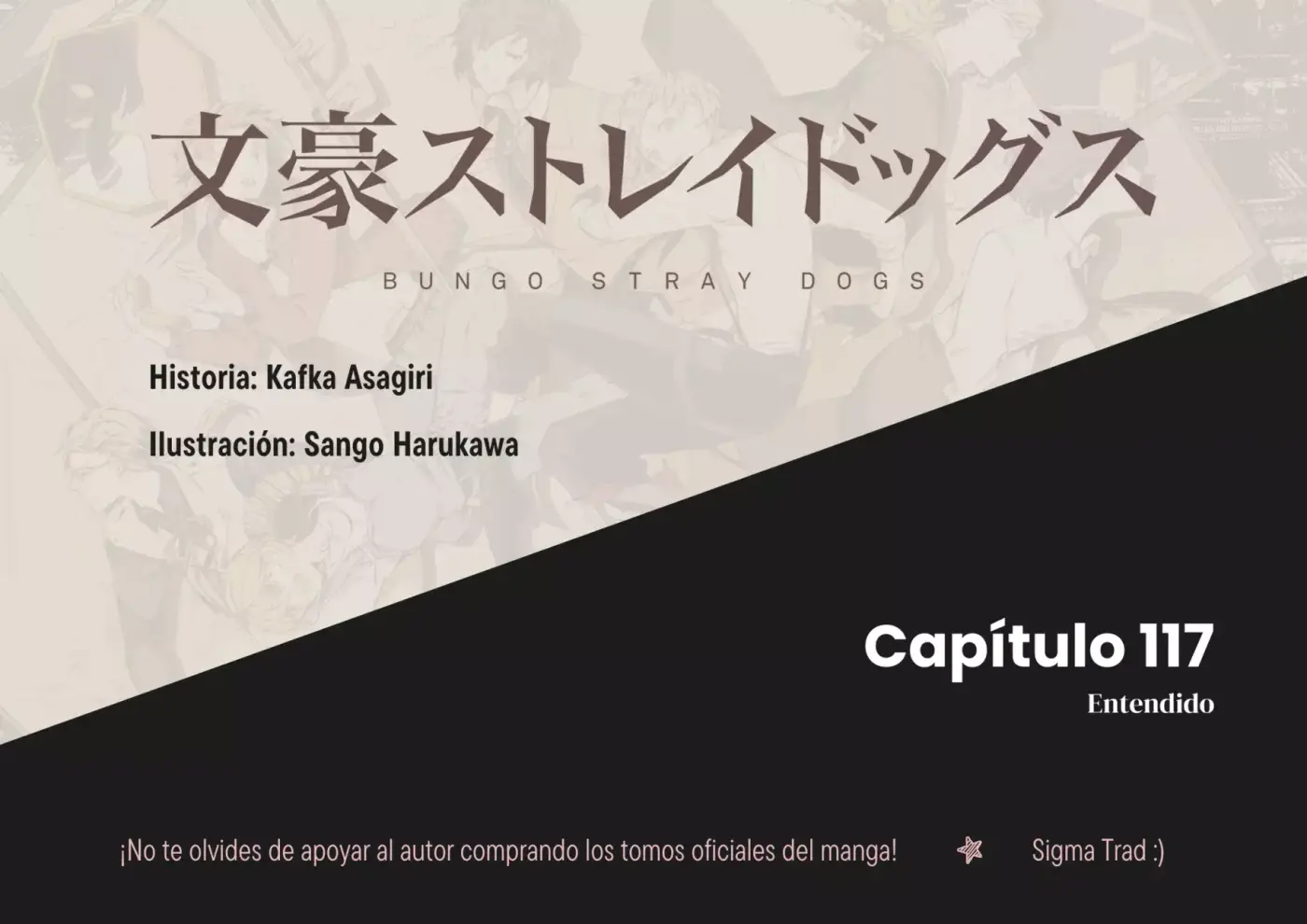 Bungou Stray Dogs capítulo 117 página 1