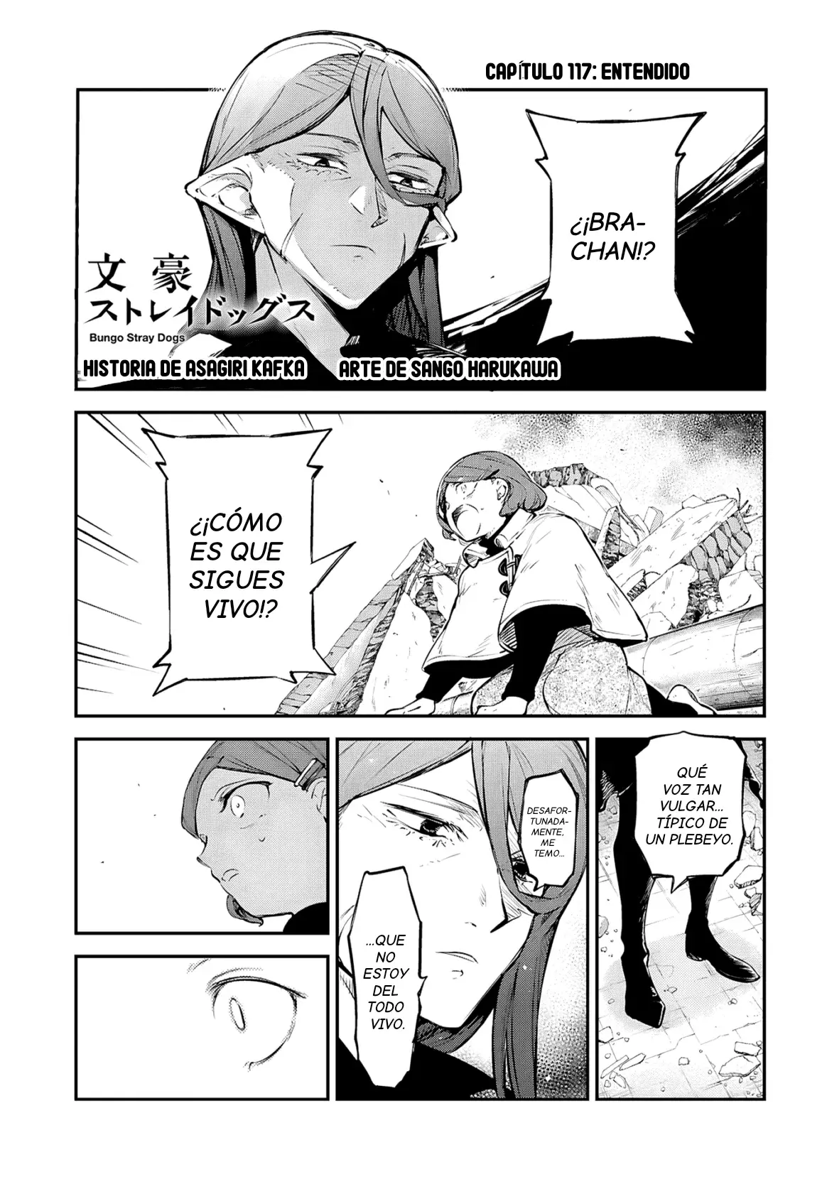 Bungou Stray Dogs capítulo 117 página 2