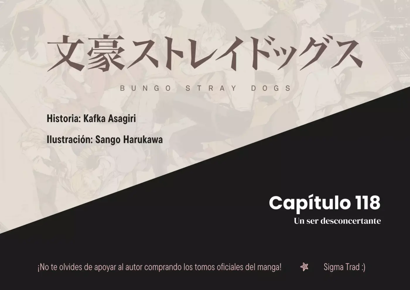 Bungou Stray Dogs capítulo 118 página 1
