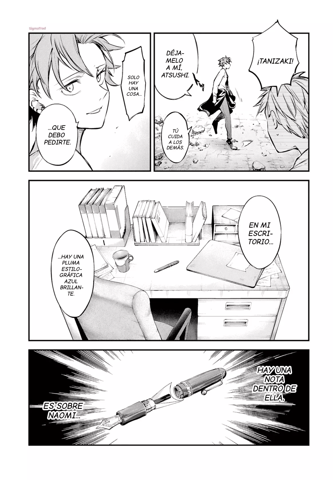 Bungou Stray Dogs capítulo 118 página 4