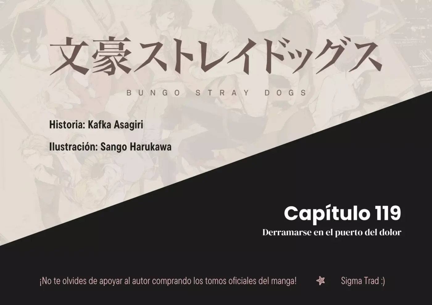 Bungou Stray Dogs capítulo 119 página 1