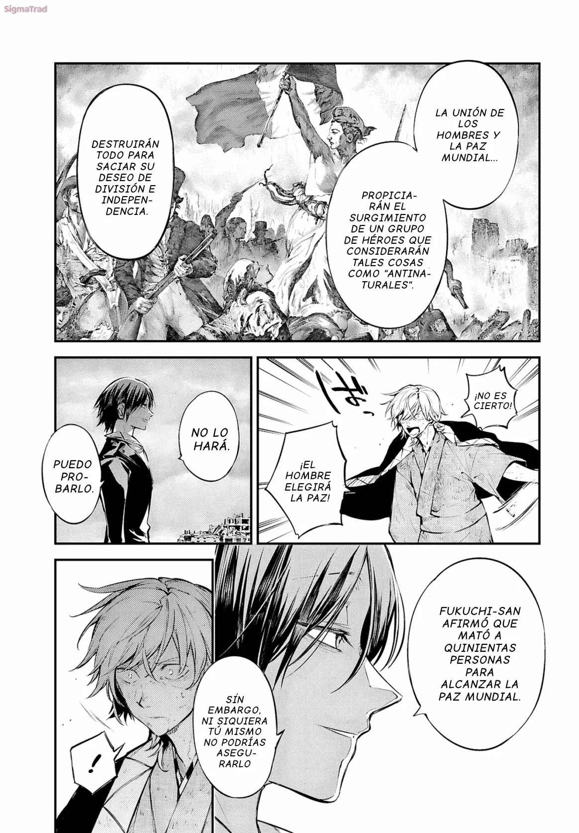 Bungou Stray Dogs capítulo 120.5 página 8