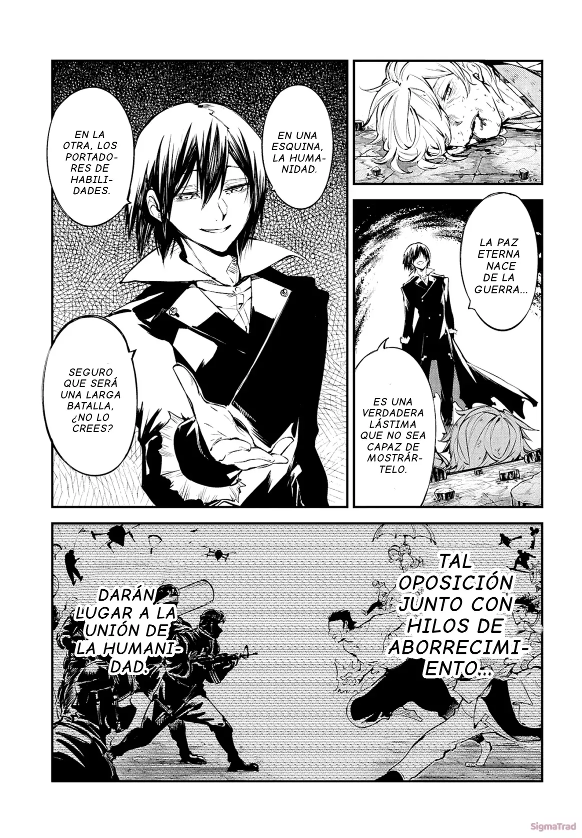 Bungou Stray Dogs capítulo 120.5 página 14