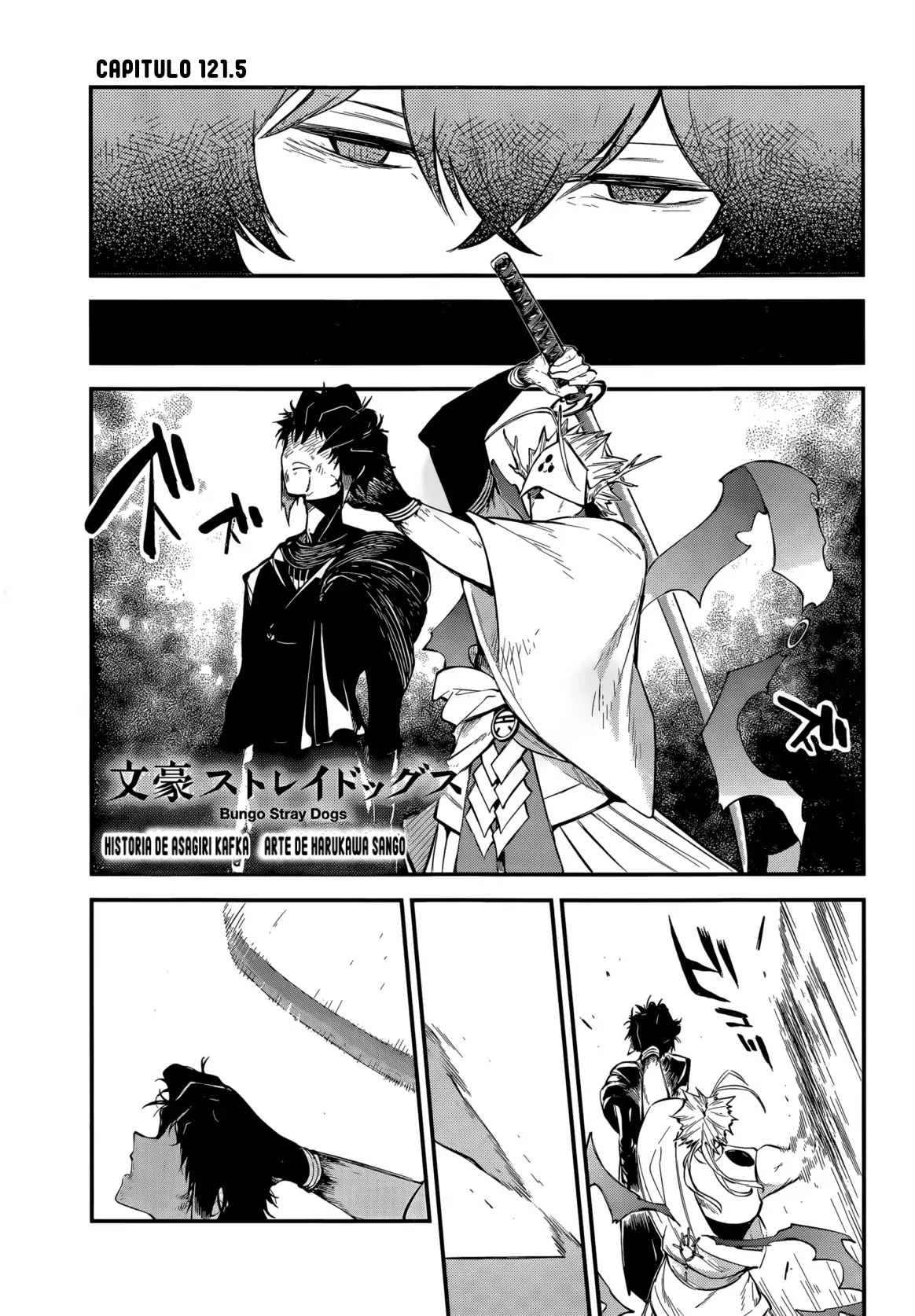 Bungou Stray Dogs capítulo 121.5 página 2