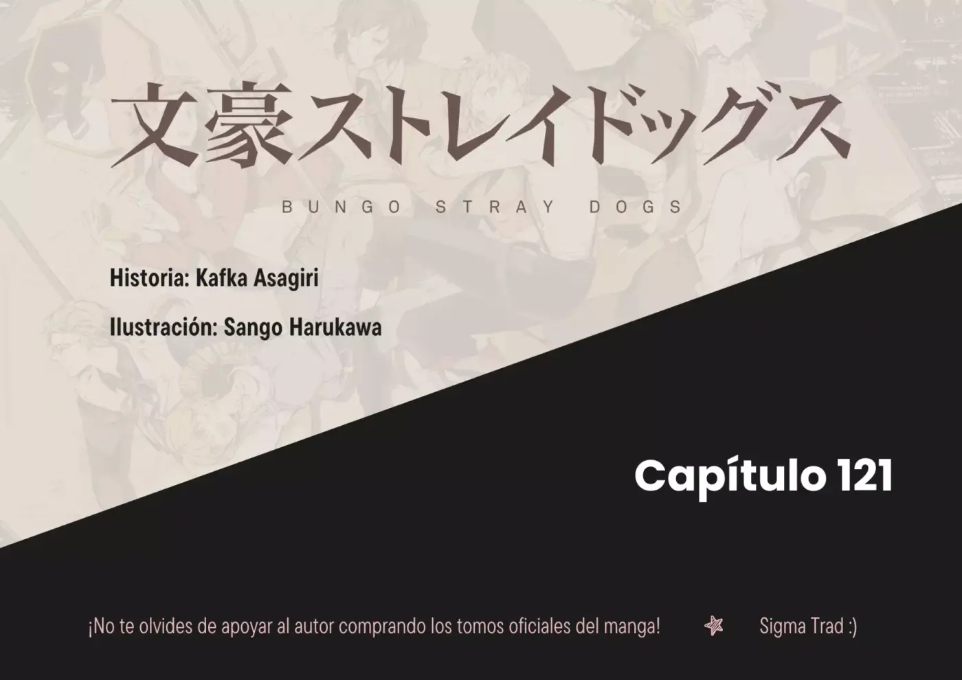 Bungou Stray Dogs capítulo 121 página 1