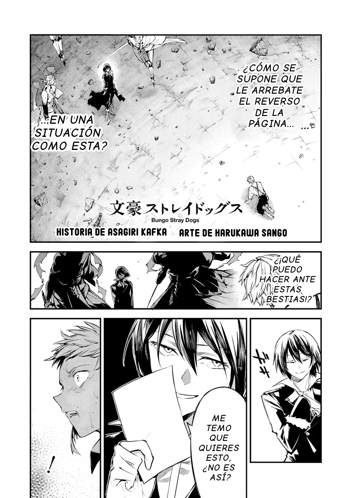 Bungou Stray Dogs capítulo 121 página 2