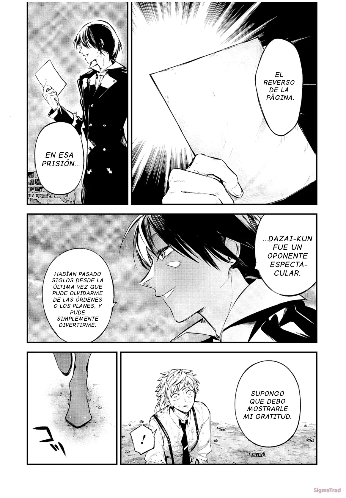 Bungou Stray Dogs capítulo 121 página 3